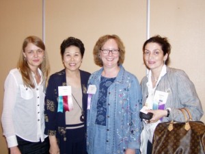 Translator, Karen Liu, Elizabeth Sandell, Russian coordinator