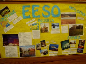 EESO Bulletin Board in CSU.