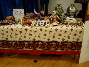 EESO souvenirs for sale at International Festival.