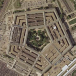 The U.S. Pentagon building viewed from above
