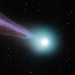 Decorative image of a comet